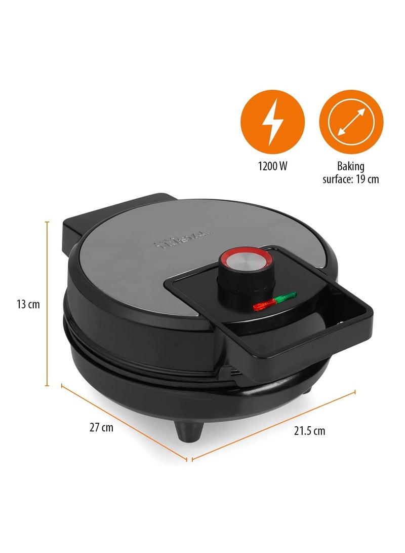 Heart Shape Waffle Maker – 1200W, Makes 5 Waffles at Once