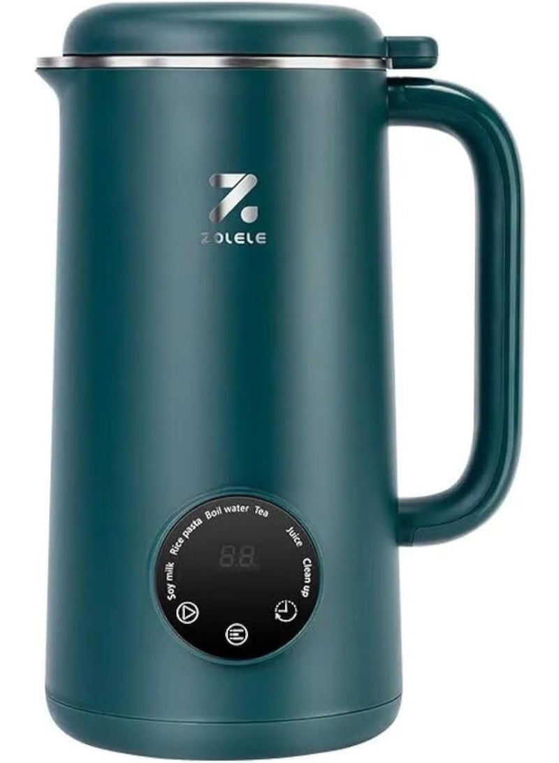 MB601 Multi-Funtional Juice Blender & Electric Kettle with 10 Stainless Steel Blades, 4 Blending Modes & 600ml and Capacity BPA-Free - Green