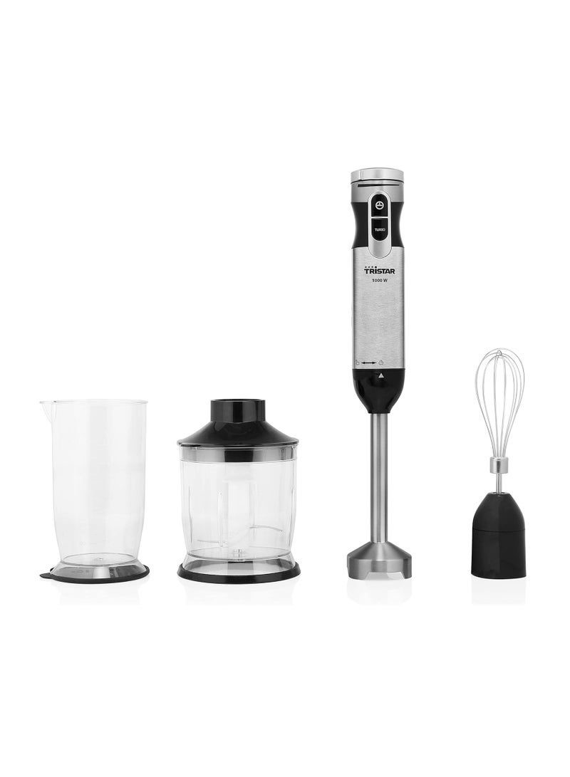 Blender and Chopper Set MX-4829 – 2 Blades, Ergonomic Design, Turbo Function