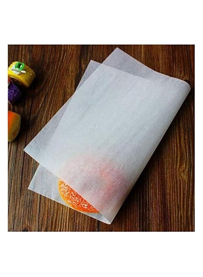 Packing White Sandwich paper - 500 Pieces - Resistant Paper Storage Bags for Puffs Snacks Baked Goods Crafts Cookies Bread.