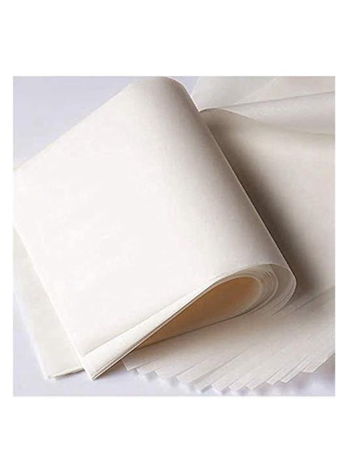 Packing White Sandwich paper - 500 Pieces - Resistant Paper Storage Bags for Puffs Snacks Baked Goods Crafts Cookies Bread.