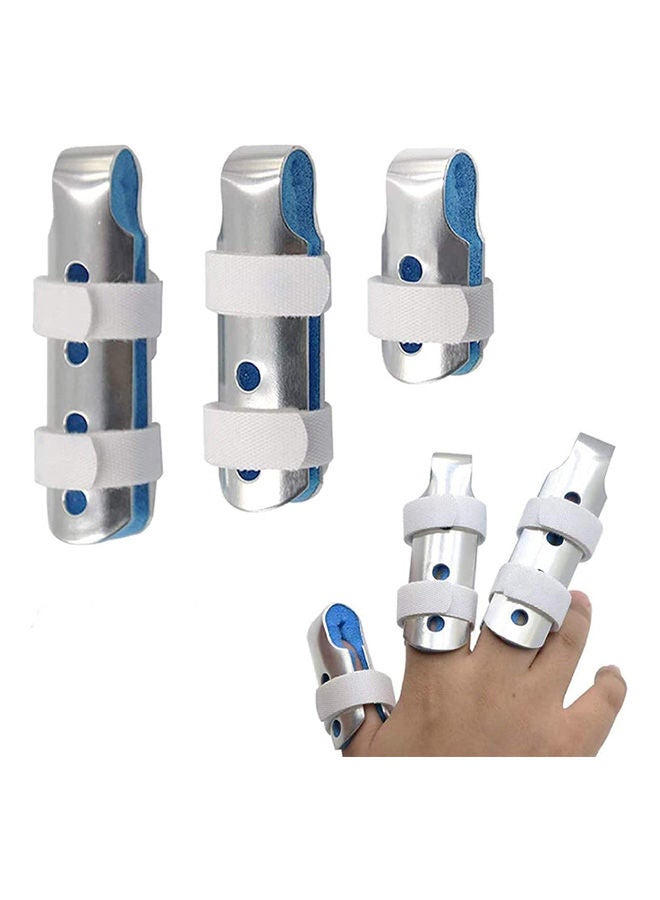 Roll Over Image To Zoom InnFinger Splint, Adjustable Aluminium Support Trigger Mallet Finger Brace Pain Relieve Rheumatoid Arthritis Post Operative Care