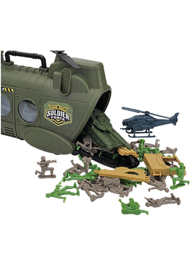 SOLDIER FORCE - CHINOOK CARRIER PLAYSET