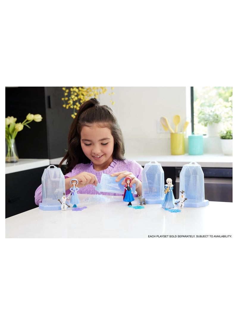 Mattel Disney Frozen Ice Reveal Surprise Small Doll with Ice Gel (Dolls May Vary)