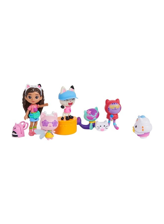 Gabby'S Dollhouse Cat Adventures Deluxe Figure Set (6 Pieces)