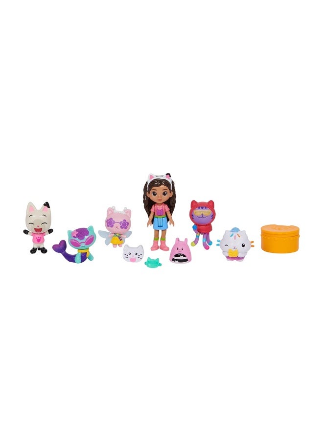 Gabby'S Dollhouse Cat Adventures Deluxe Figure Set (6 Pieces)