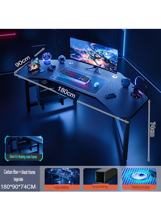 Ergonomic Computer And Multifunctional Gaming Desk Table 180 cm