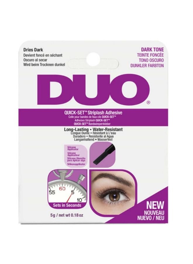 Duo Quick-Set Striplash Adhesive Dark Tone 5g