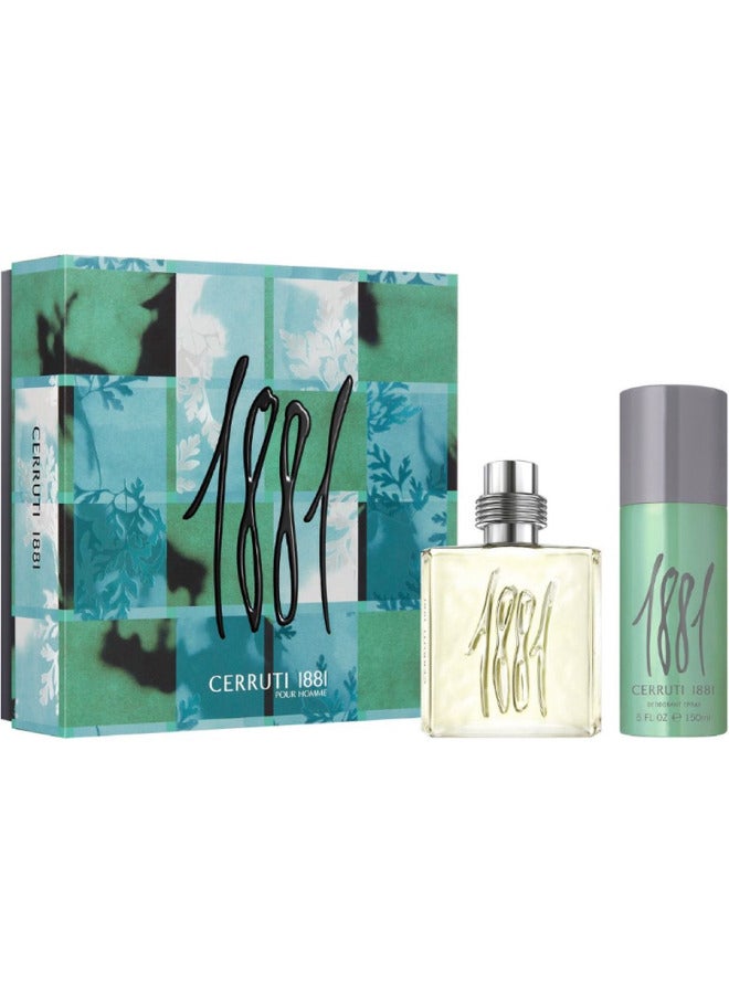 Men EDT 100ml + Deodorant 150ml Set