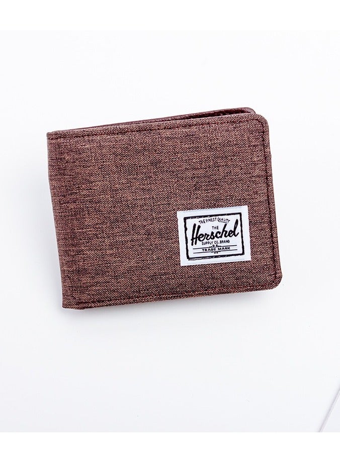 New Multi Card Three Fold Zipper Wallet