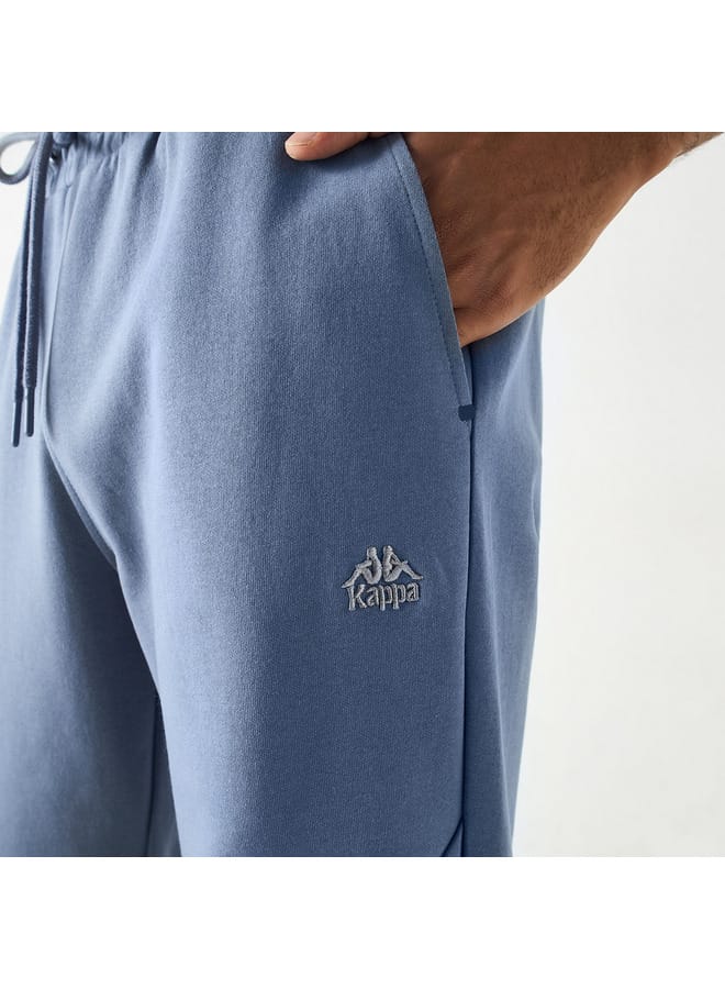 Kappa Solid Joggers with Drawstring Closure and Pockets