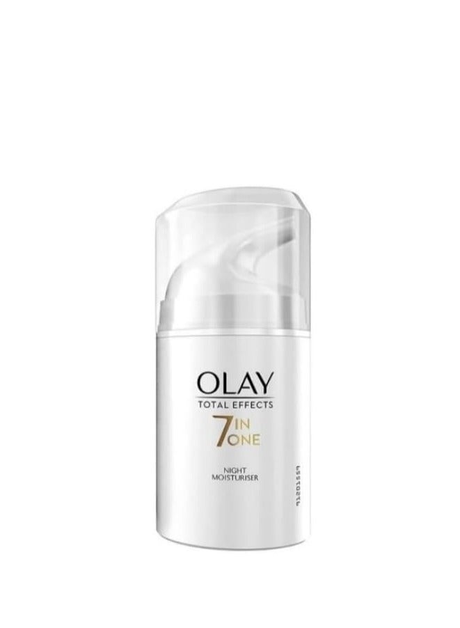 Olay Total Effects 7in1 Night Moisturiser With Niacinamide, 50ml