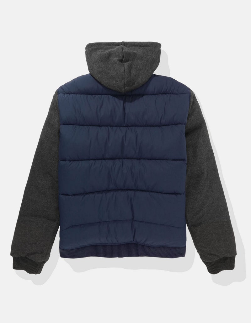 Zip Through Puffer Jacket