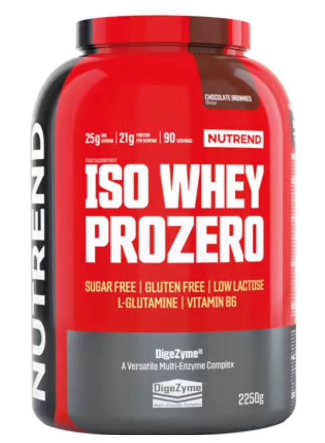 Iso Whey Prozero Chocolate Flavour 2250Gram