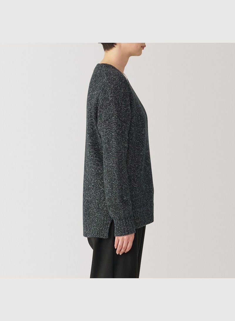 Yak Blend V Neck Sweater