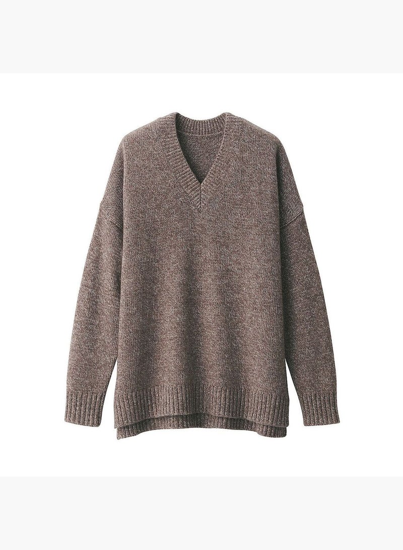 Yak Blend V Neck Sweater