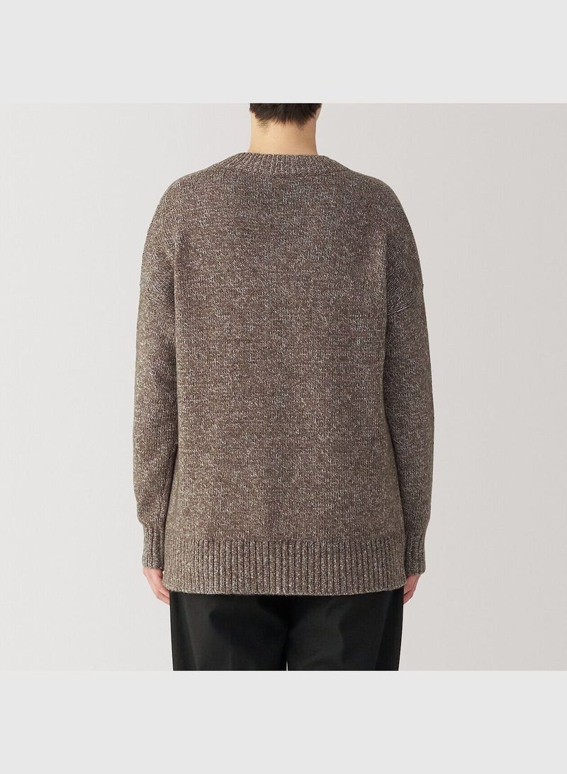 Yak Blend V Neck Sweater