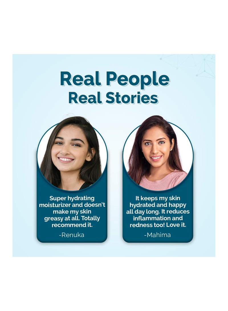 The Derma Co. x Dr.V Skin Renew Barrier Repair Peptide Moisturizer-Peptide & Vitamin C-50ml|Repairs Skin Barrier & Deeply Moisturizes|Aids Skin Regeneration|Moisturizes & Strengthens Skin Barrier