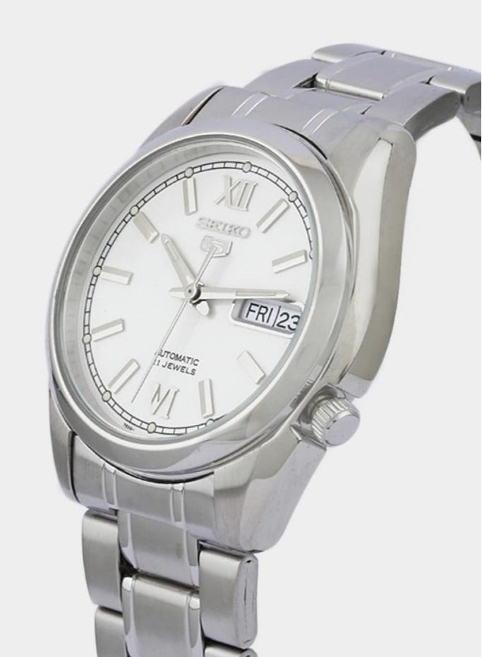 Seiko 5 Automatic Silver Dial Men's Watch SNKL51K1 - Watches, Seiko 5 ...