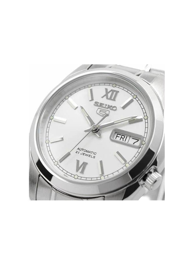 Seiko 5 Automatic Silver Dial Men's Watch SNKL51K1 - Watches, Seiko 5 ...