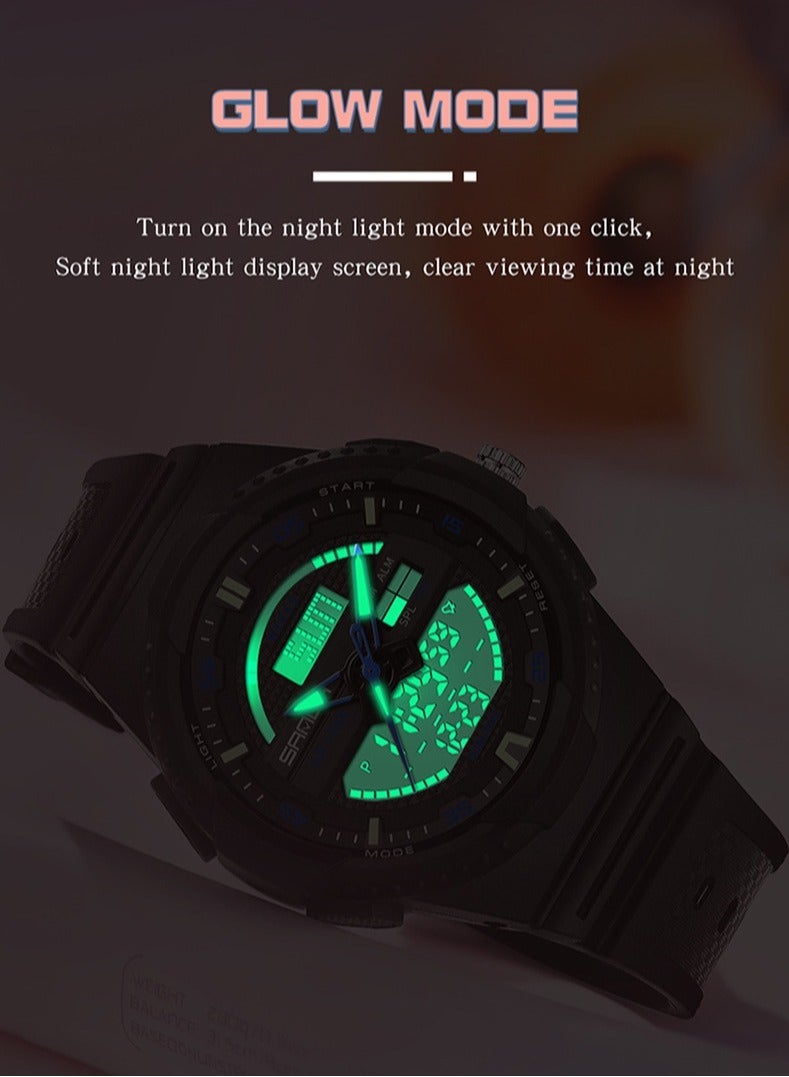 Teenage Male And Female Students Outdoor Sports Waterproof Luminous Electronic Quartz Watch