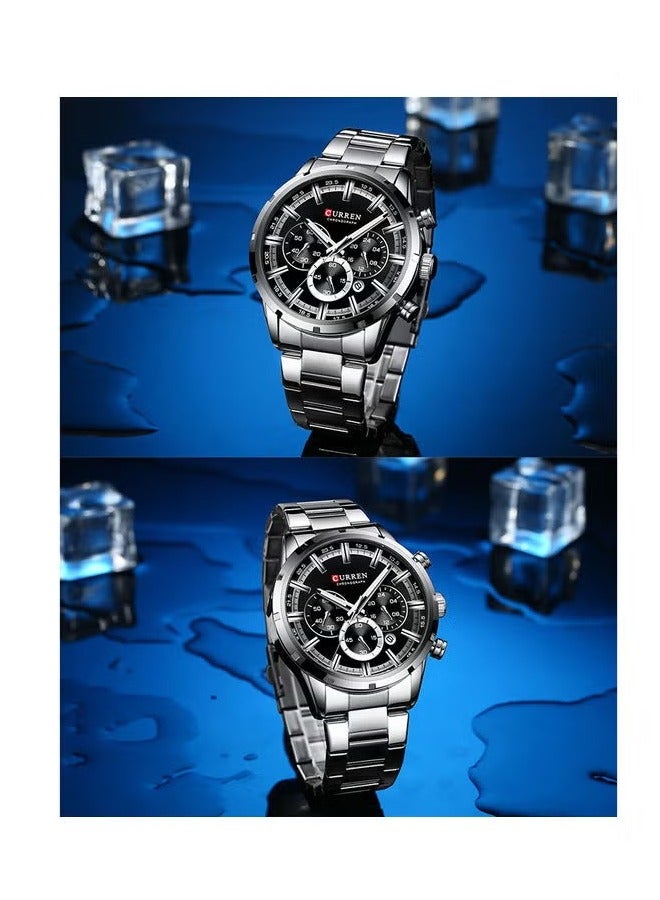 Men's 8355M Fashion Multifunction Analog Watch