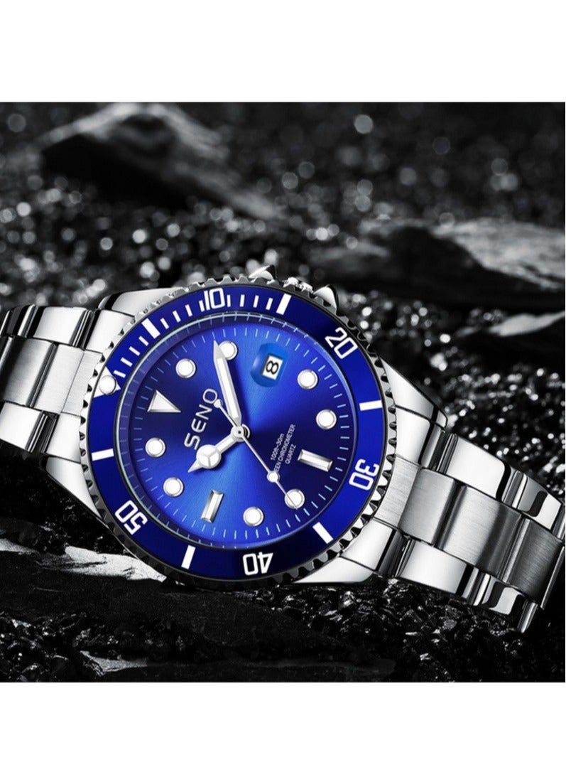 Men's Fashionable Simple Waterproof Quartz Watch