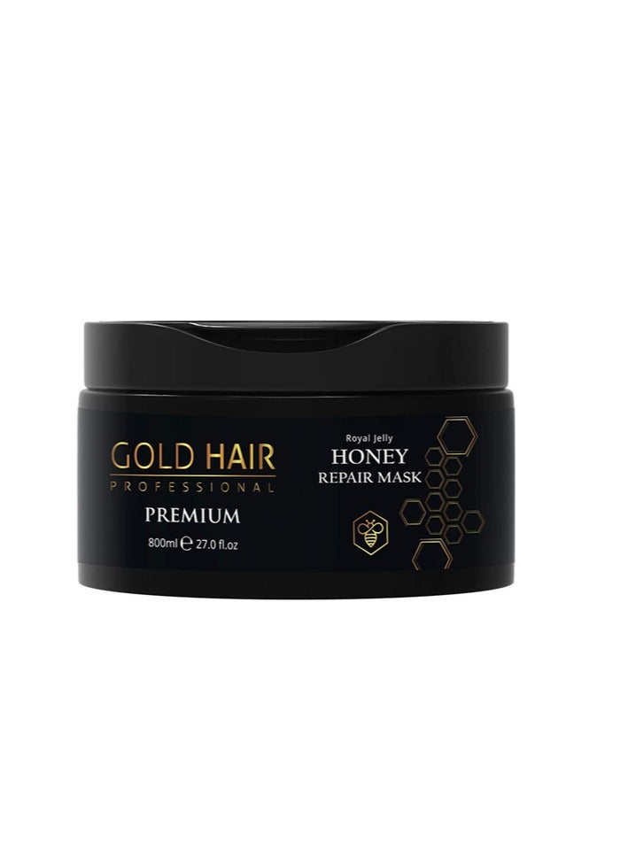 Gold Hair Professional Premium Honey Repair Hair Mask 800ml