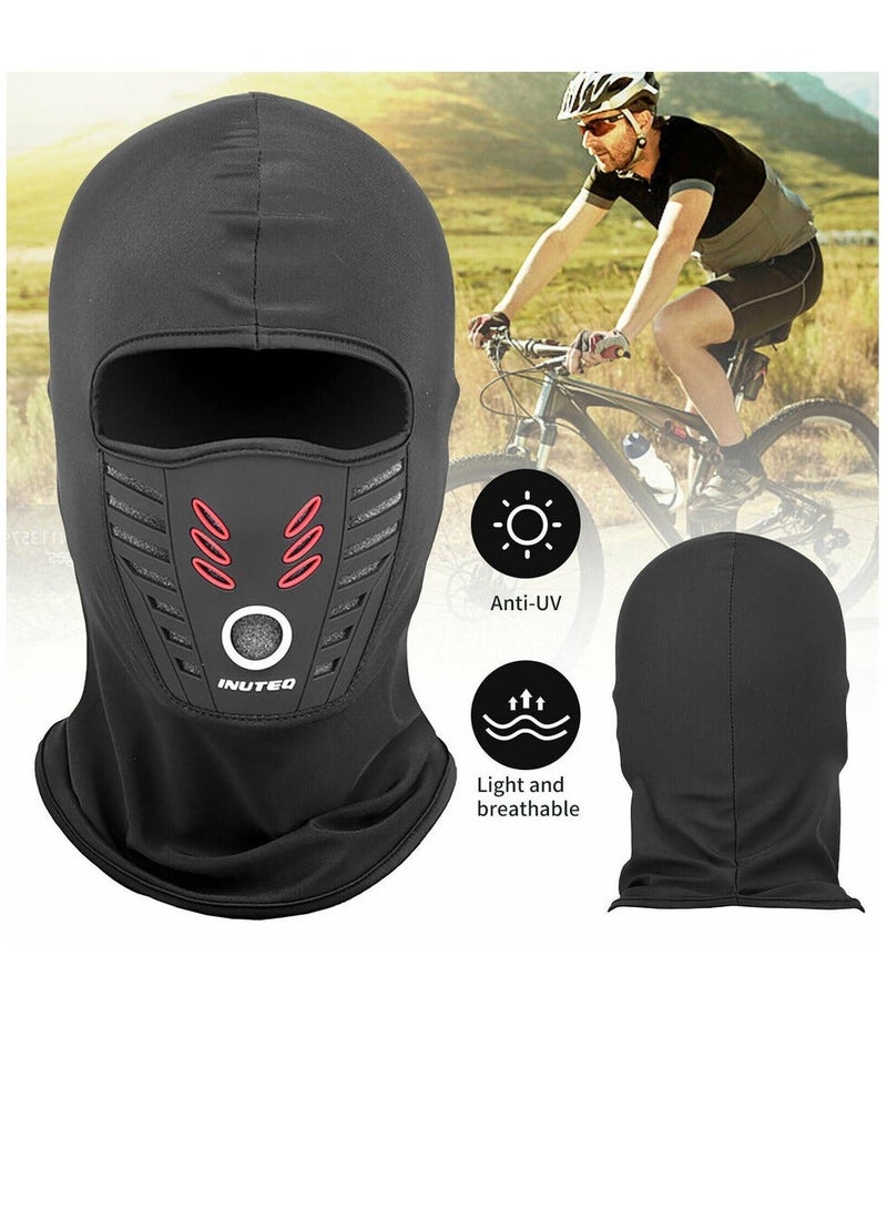 Tactical Full Face Mask UV Protection Helmet Cap Cycling Men Women