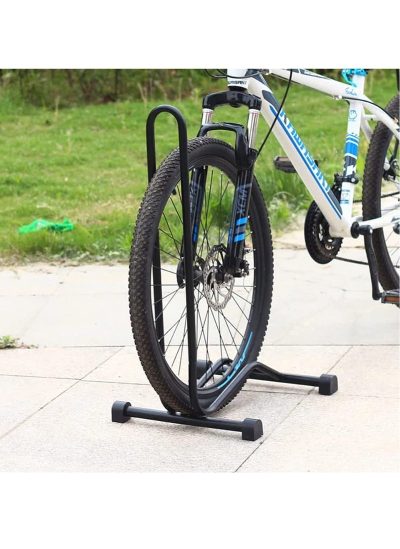 Bicycle Ground Stand, Detachable Bike Rack/Bike Floor Stand/Maintenance Rack，For Indoor And Outdoor Ground Support Of All Bike Mountain And Road Bikes