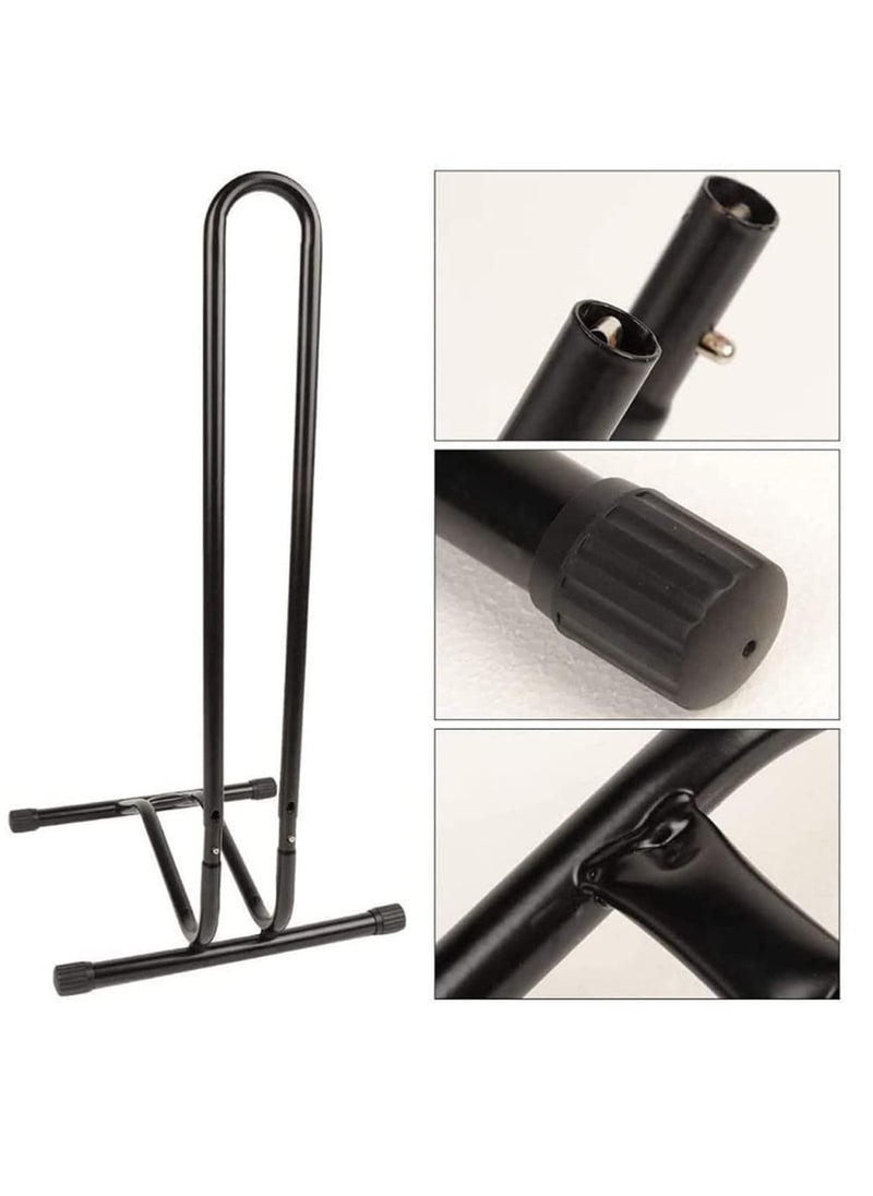 Bicycle Ground Stand, Detachable Bike Rack/Bike Floor Stand/Maintenance Rack，For Indoor And Outdoor Ground Support Of All Bike Mountain And Road Bikes