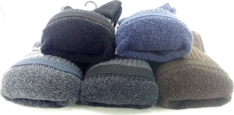 Men's Thermal Terry Socks 12 PCS-6531