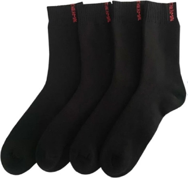 Thermal Towel 10 Pairs of Winter Plain Socks