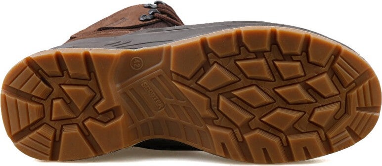 Nubuck Brown Men's Outdoor Boots P3100NKA Brown