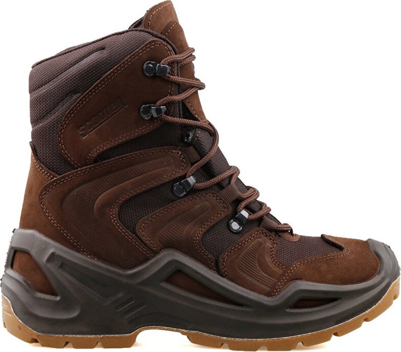 Nubuck Brown Men's Outdoor Boots P3100NKA Brown