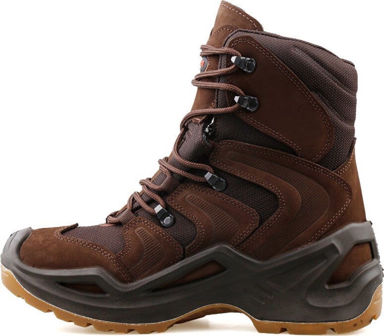 Nubuck Brown Men's Outdoor Boots P3100NKA Brown