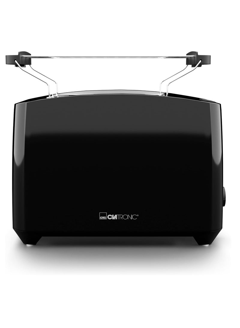 2-Slice Compact Toaster | Defrost/Reheat Function | Sandwich Attachment