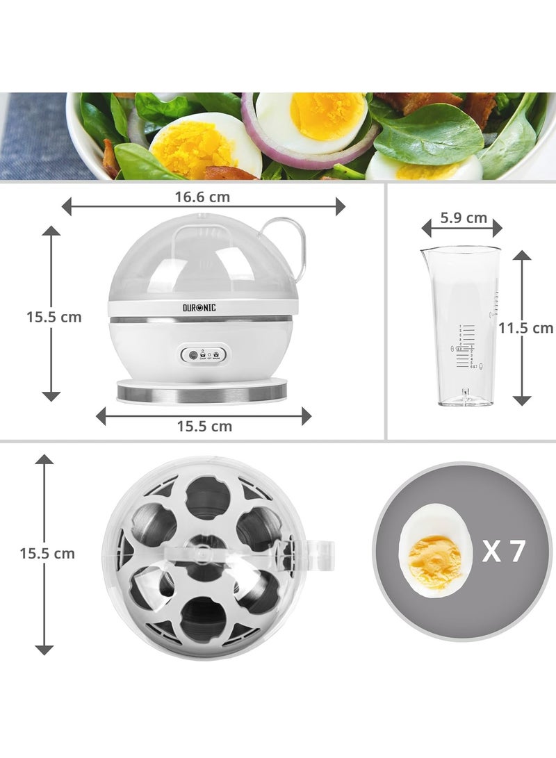 EB27 Egg Boiler 400W | Cook Up to 7 Eggs | Hard, Medium, and Soft Boiled with Timer