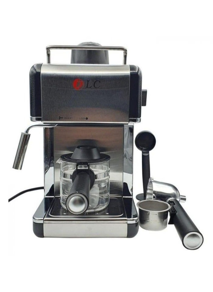 Espresso Coffee Maker 240.0 ml 800.0 W  Black/Silver