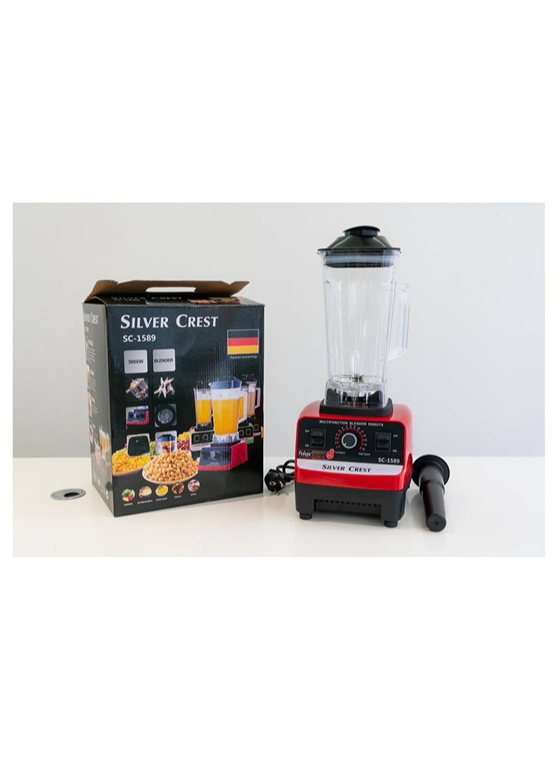 Silver Crest 4500W Heavy Duty Commercial Grade Blender Multifunctional Juicer Mixer