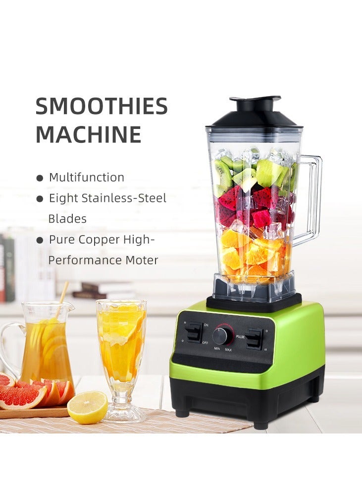 Silver Crest 4500W Heavy Duty Commercial Grade Blender Multifunctional Juicer Mixer