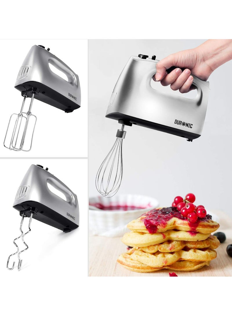 HM4/SR Electric Hand Mixer 400W | 5-Speed Electric Whisk | Accessories Included