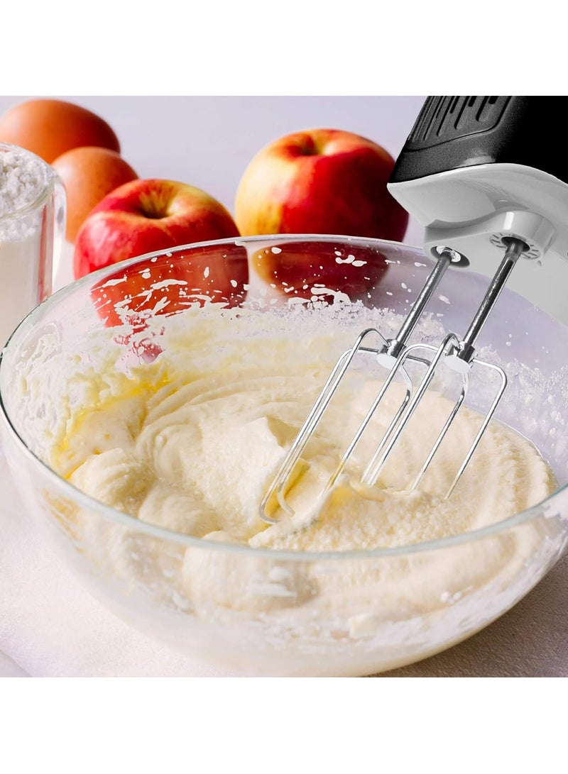 HM4 BK Electric Mixer | 5 Speeds & Turbo Function | Includes Accessory Container