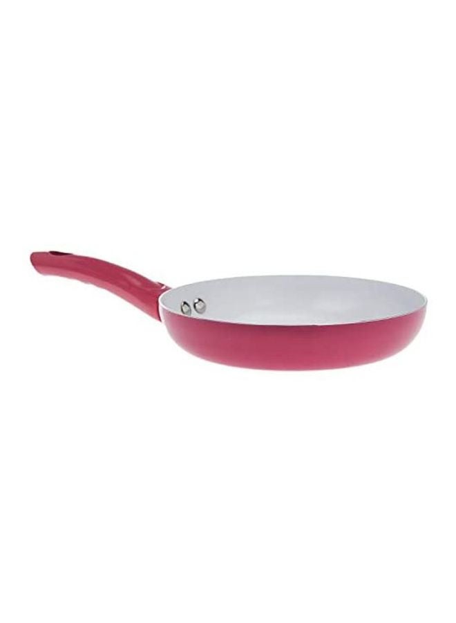 3-Piece Ceramic Frypan Set Pink 26, 20cm