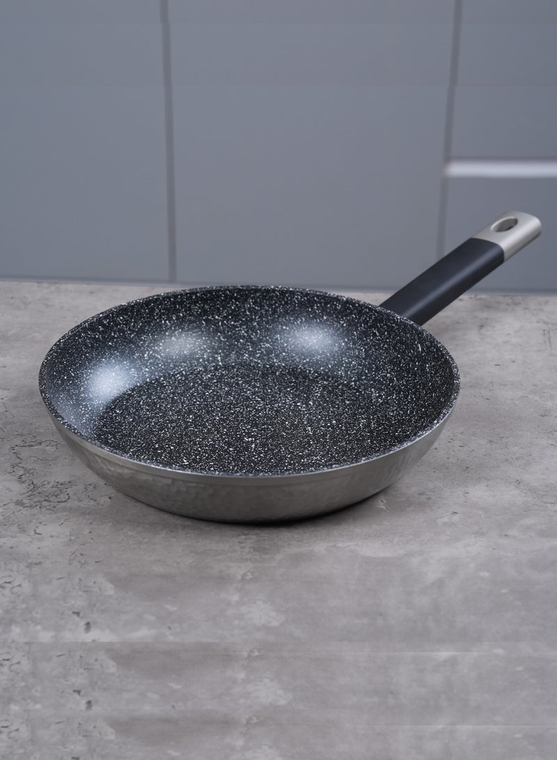 26 CM Hammered Marble Fry Pan – Premium Non-Stick Skillet for Healthy Cooking