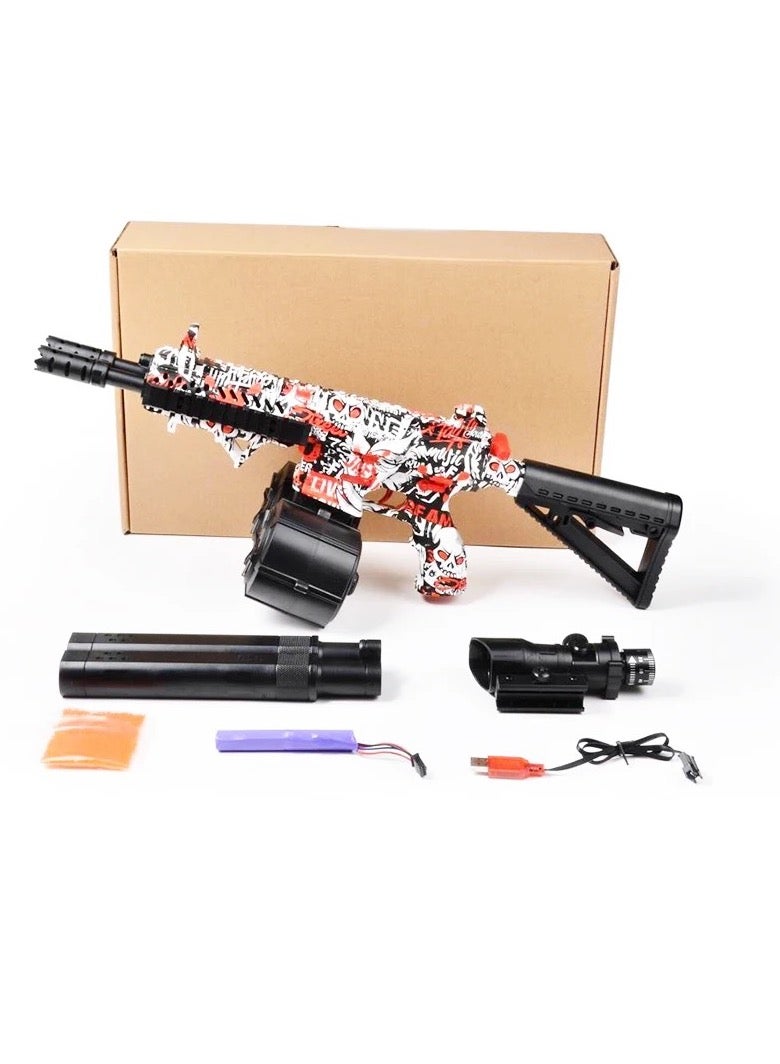 MZtoyz Double Barrel Gel Bullets, Water Gel shooting Gun For Boys and Girls Toy Gun