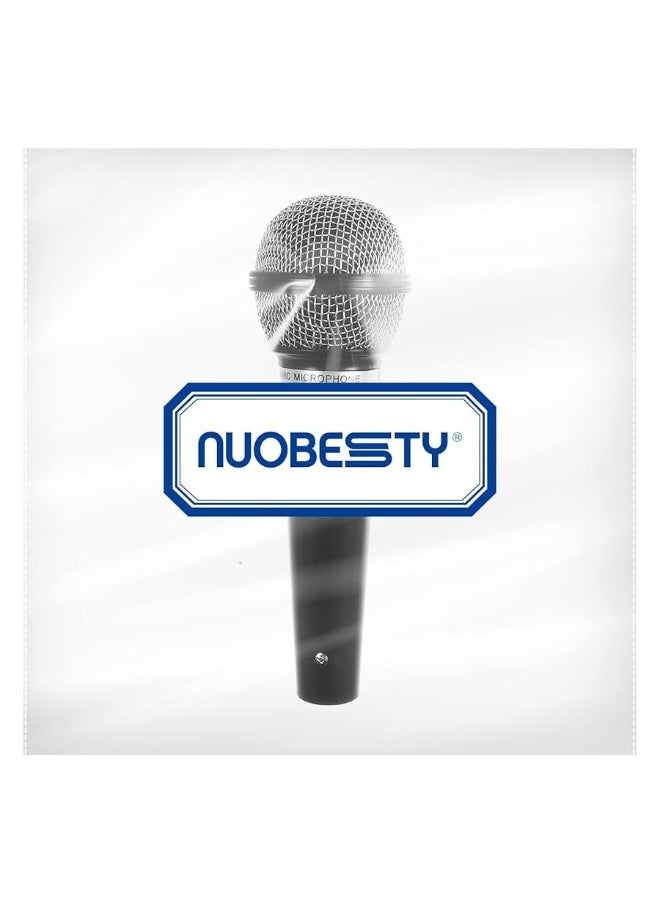 NUOBESTY Kids Microphone Pretend Microphone Toy Plastic Microphone Fake Microphone Prop for Birthday Party Favors Pretend Play or Costume Prop