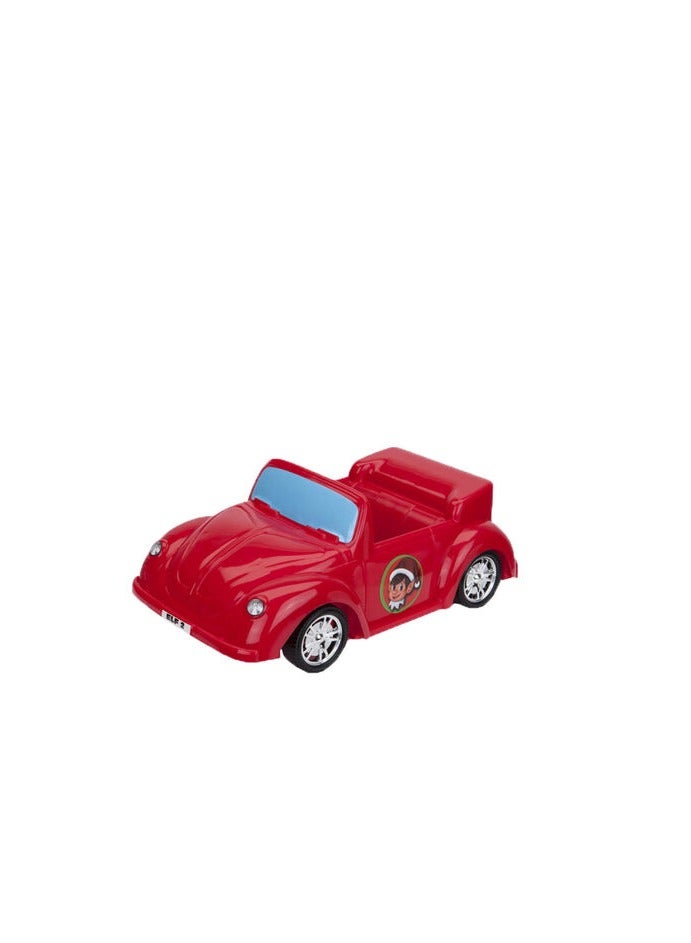 PMS Elves Behavin' Badly 500035 Elf Free Wheel Plastic Car | 1 Piece | Red | 30 cm Accessory