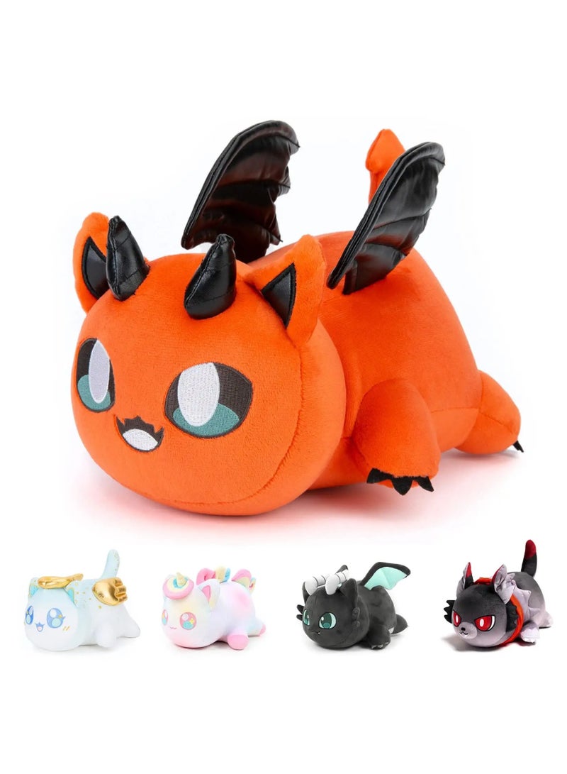 Angel Cat Demon Cat Plush Toy, 10