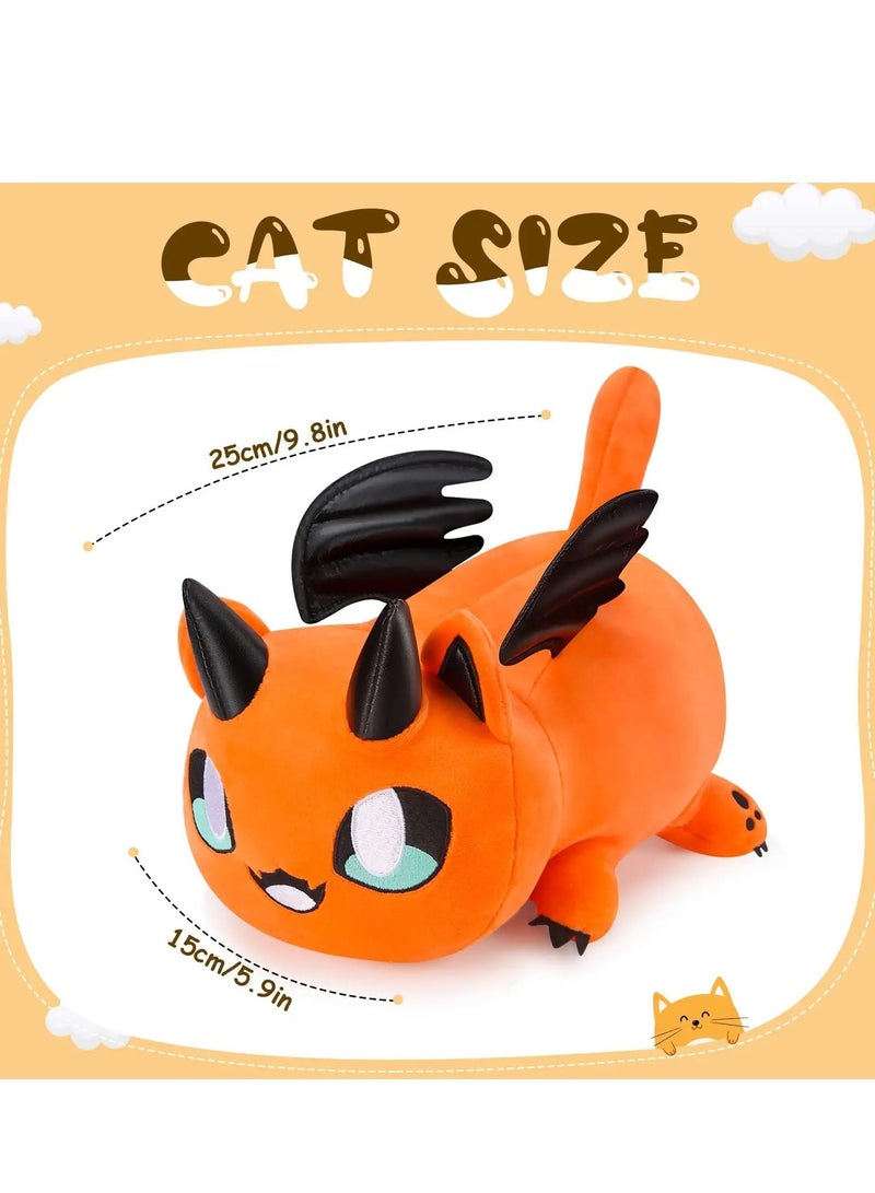 Angel Cat Demon Cat Plush Toy, 10